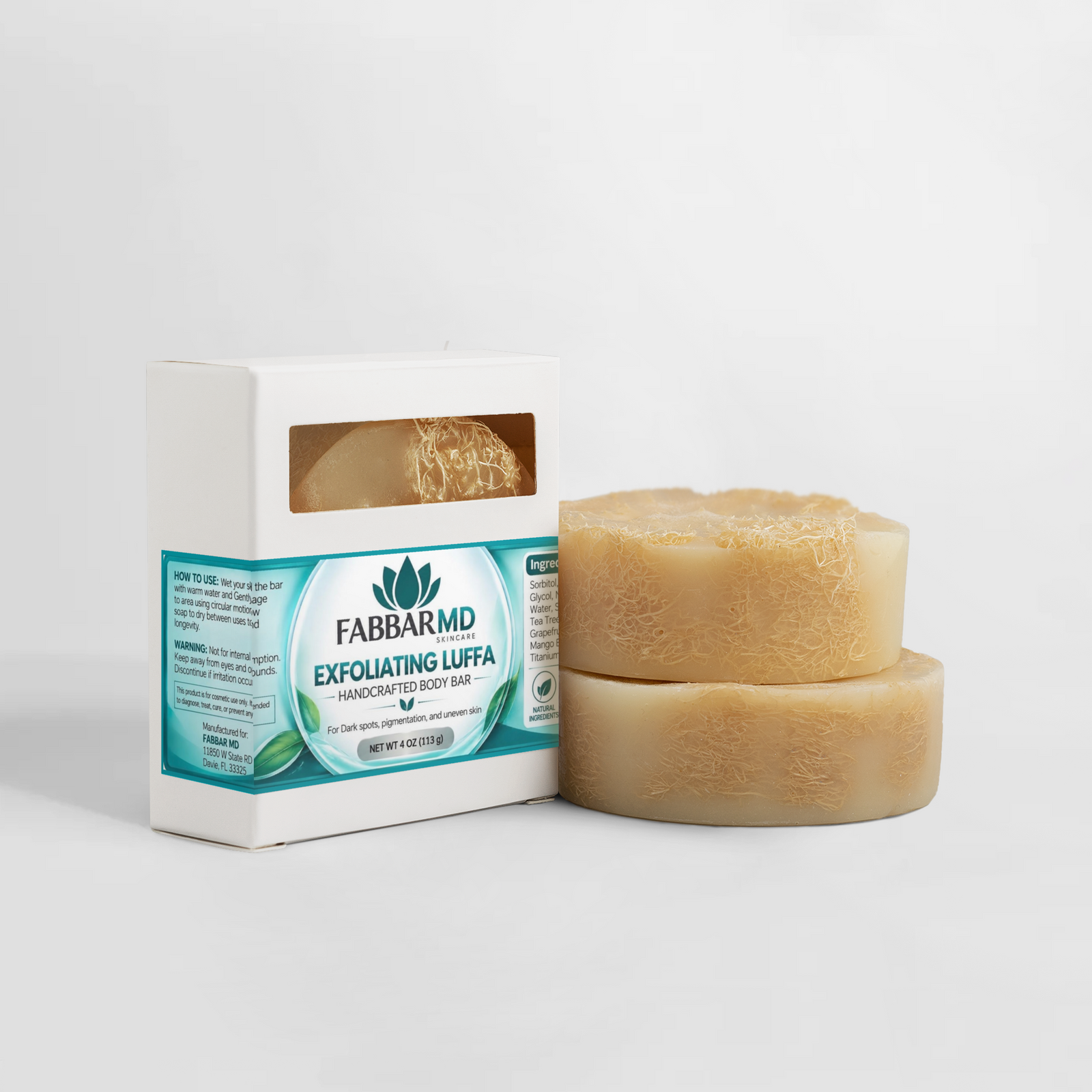 Exfoliating Luffa Bar