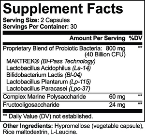 Probiotic 40 Billion with Prebiotics